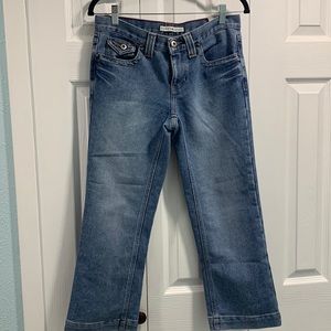 Tommy Hilfiger Straight Leg Cropped Jeans